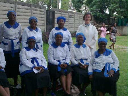 Anne's visit to St Pauls Highfield Harare